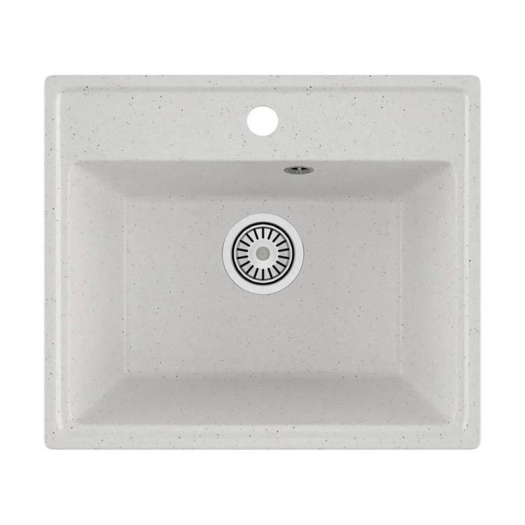 Мойка кухонная Maretti Kitchen KT490-WH белый, 49x42