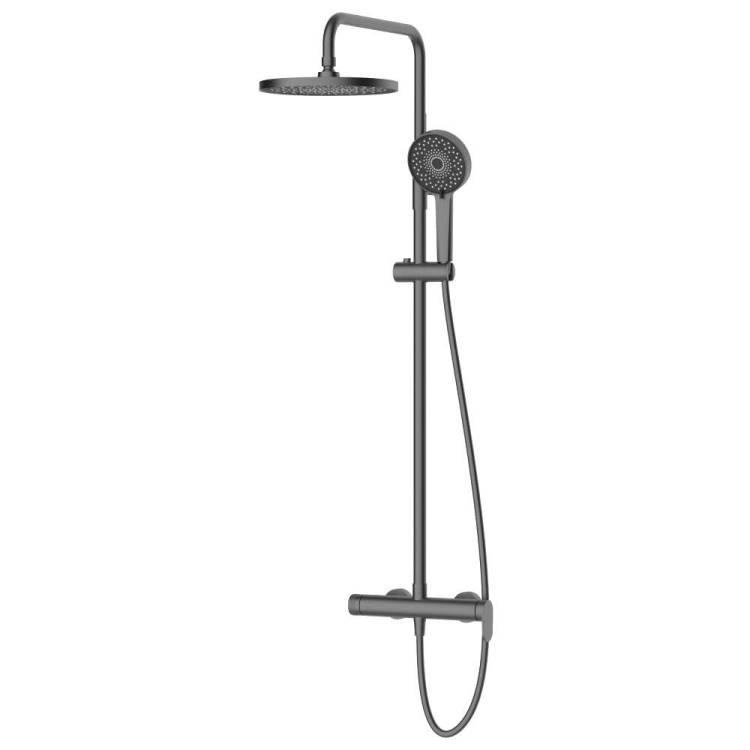 Душевая стойка Agger Sweet A2791255 оружейная сталь