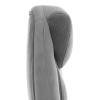 Кресло компьютерное Tetchair Cambridge metalBL 25024 серый, велюр, ткань фото 10