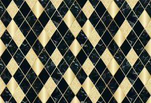 3D Фотообои Artegrafico «Золотой блеск» AM-021 акварель