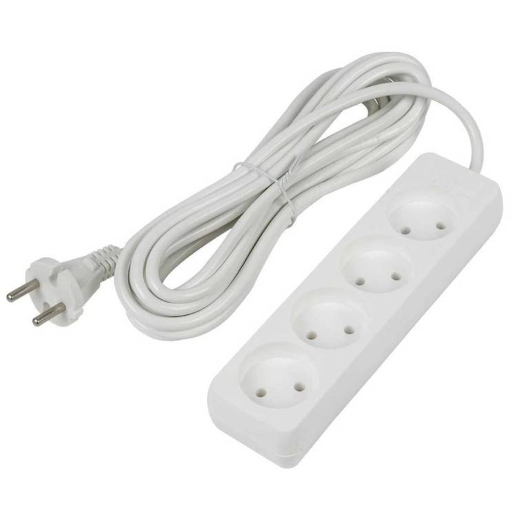 Удлинитель Uniel Ultra S-CU4-5 White