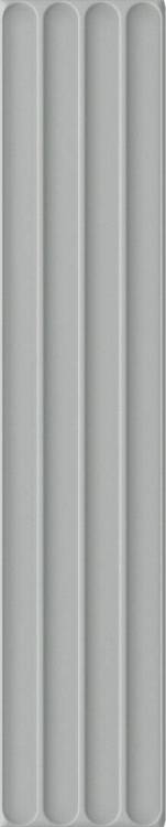 Керамическая плитка Dna Tiles Plinto In Grey Matt 10.7x54.2