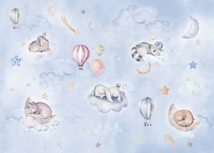 3D Фотообои Artegrafico «Сладкие сновидения» KID-041 канвас