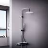 Душевая система Damixa Scandinavian Pure 936780000 с душевым смесителем-полкой, хром фото 2