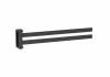Полотенцедержатель Wonzon & Woghand WW-9131-GM поворотный, темный графит