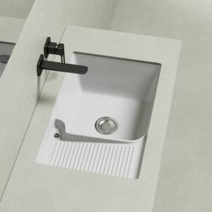 Раковина Abber Rechteck AC2225L 54 см, белая