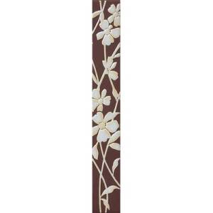 Бордюр Tubadzin Inverno L-Inverno fiore 4.5x36