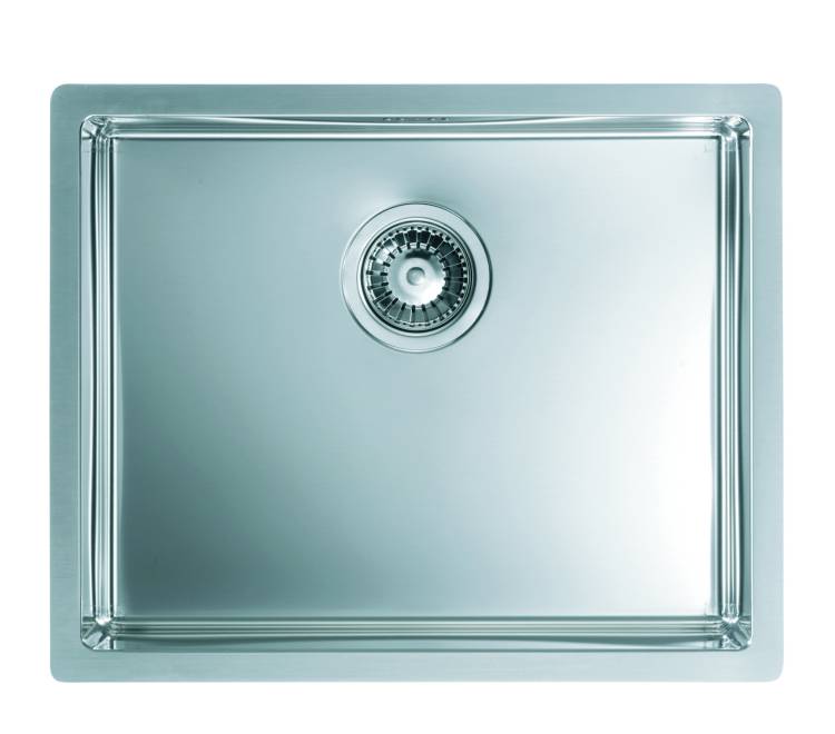 Мойка кухонная Alveus Quadrix New 50 1153733 Brs-90 с сифоном, 54x44
