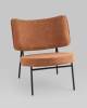 Кресло Stool Group District Lounge LV-101-S493-01 букле терракотовый