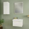 Тумба с раковиной Dreja Tiny 60 белый глянец фото 3