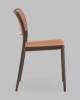 Стул Stool Group Yona PP-296 brown 36025 коричневый, пластиковый фото 4