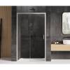 Дверь в нишу NEW TRENDY PRIME 100x200 D-0298A (хром) фото 2