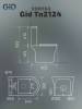 Унитаз напольный Gid Concavo Tn2124 62244Y белый фото 8