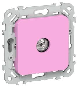 ТВ-розетка оконечная тип M IEK Flite FI-A13-O-K99 пурпурный