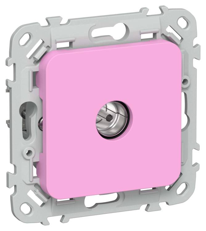 ТВ-розетка оконечная тип M IEK Flite FI-A13-O-K99 пурпурный