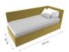 Кровать Лига Диванов Лига-039 122071 желтый правая 90x200 фото 9
