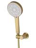Смеситель для ванны Wonzon & Woghand WW-88037079-BG с душем, брашированное золото фото 6