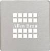 Накладка для сифона Allen Brau Priority 8.310N1-BA, серебро браш, 12.7x12.7