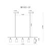 Подвесной светильник MyFar Dereck MR1021-5P фото 2