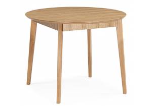 Стол Woodville Форли 620600 светлое дерево 100(130)x100x76.5