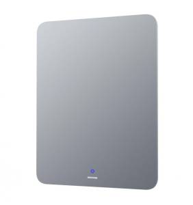 Зеркало Grossman Elegans-промо 17801001 белый 80x100 см, LED подсветка, сенсорный выключатель