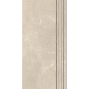 Ступень Paradyz Ritual Taupe Stopnica Prosta Nacinana Mat. 29.8x59.8