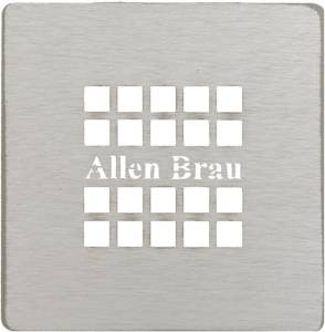 Накладка для сифона Allen Brau Priority 8.310N1-BA, серебро браш, 12.7x12.7