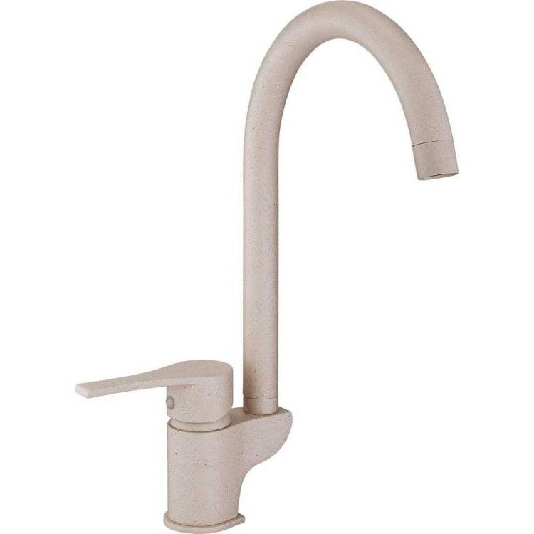 Смеситель для кухни GPD Atros MTE65-KG кремовый