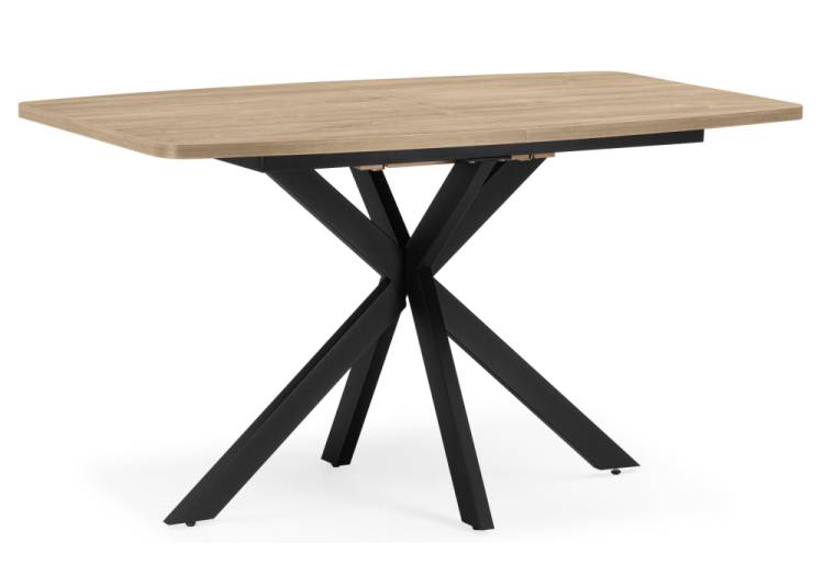 Кухонный стол Woodville Индиана 631622 дуб кунео / черный