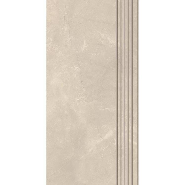 Ступень Paradyz Ritual Taupe Stopnica Prosta Nacinana Mat. 29.8x59.8