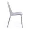 Стул Tetchair Genius (mod 75) 19671 серый, ножки хром фото 2