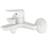 Смеситель для ванны с душем Osgard Segel White 95323 белый матовый