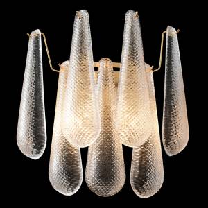 Бра Crystal Lux Fontain AP2 Gold