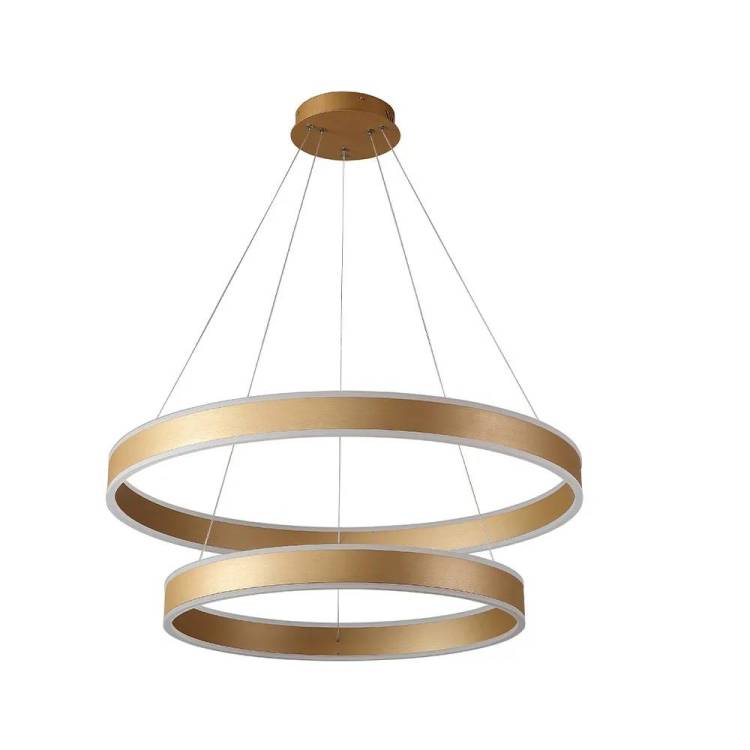 Люстра Crystal Lux Muchos Sp123W Led D600+800 Gold