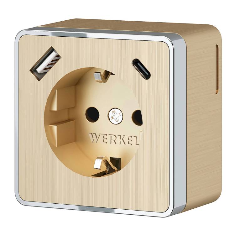 Розетка с заземлением Werkel Gallant W5071710