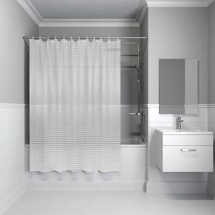 Штора для ванной Iddis Promo P01PV18i11 PEVA, 200x180