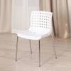 Стул Tetchair Skalberg (mod. C-084-A) 19260 White (белый)/Chrome (хром) 46x56x79 фото 11