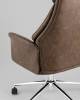 Кресло офисное Stool Group Topchairs Neoma YF-0515 FH-65 brown retro Коричневый фото 7