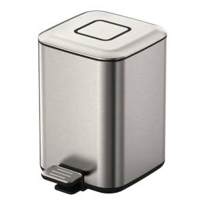 Мусорное ведро Boheme 10948-NB Nickel Brush