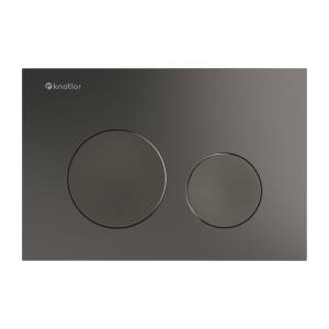 Кнопка смыва Knotlor Sphere BIS102GM вороненая сталь Кнопка смыва Knotlor Sphere BIS102GM вороненая сталь
