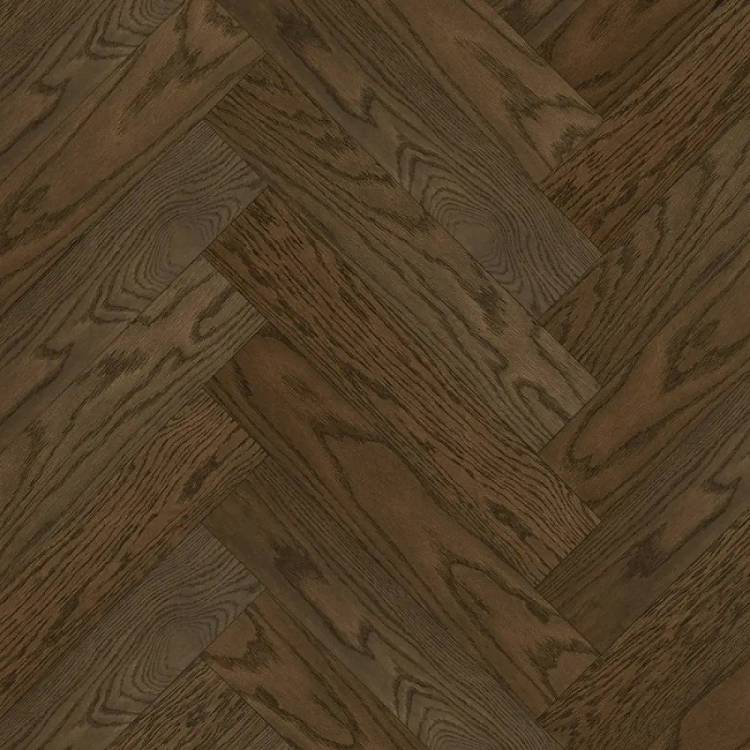 Паркетная доска Quartz Parquet Штучный паркет 44-413 Дуб Брауни 400x100x5