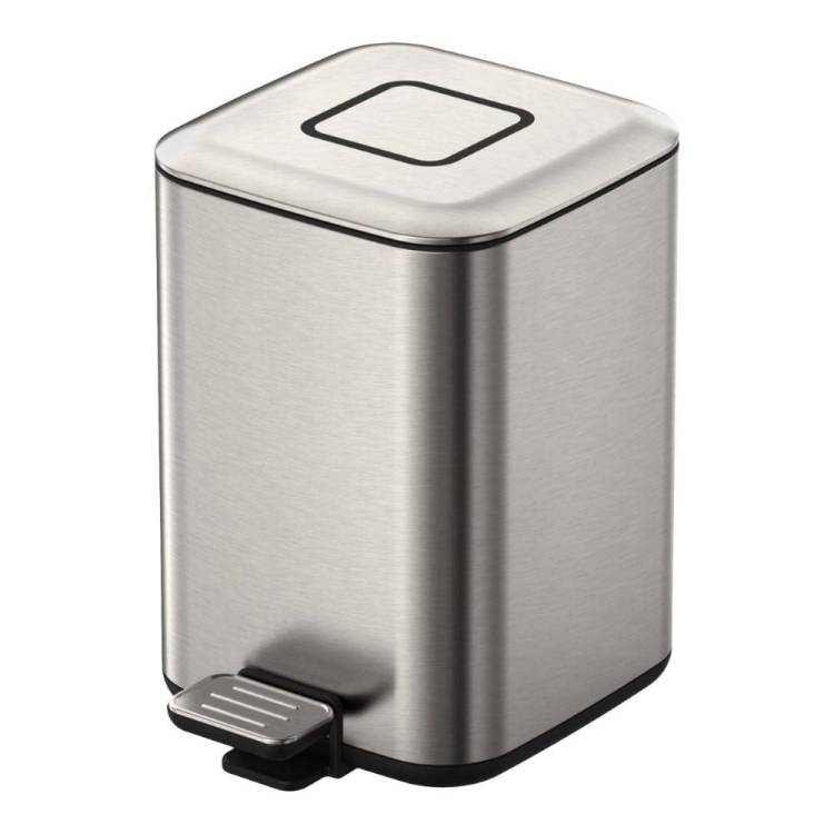 Мусорное ведро Boheme 10948-NB Nickel Brush