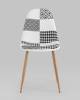 Стул Stool Group Валенсия SN OS-001P-V patchwork bw DUAL пэчворк черно-белый фото 4
