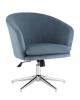 Кресло Stool Group Харис HARRIS HY-20-5218 замша, синий
