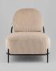 Кресло Stool Group Стоун vd-stone-cl-cream бежевый, велюр рельефный фото 3