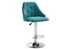 Стул барный Woodville Laguna 11714 blue velour