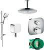 Душевой комплект Hansgrohe Raindance Select E 300 27337000+27856000+26457000+15708000+1800180