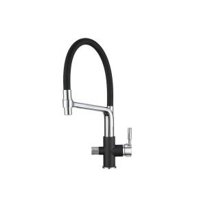 Смеситель для кухни Granula GR-0075, ЧЁРНЫЙ