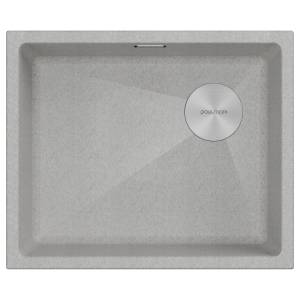 Мойка кухонная Paulmark Lumi 55Uni-Skew LU55SK-BE Бежевый, 55.5x44