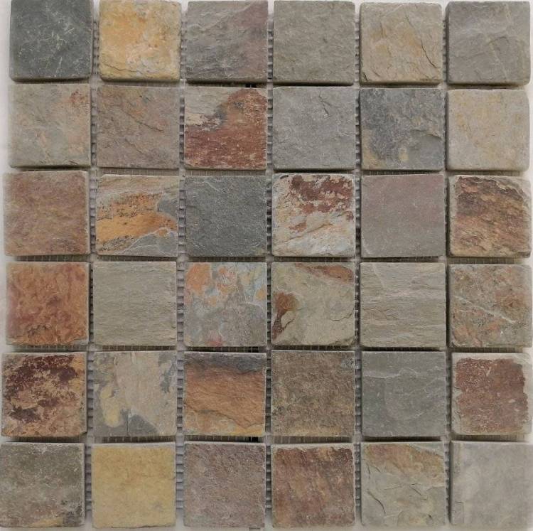 Мозаика Pixel Mosaic Сланец PIX300 (4.8x4.8) 30.5x30.5